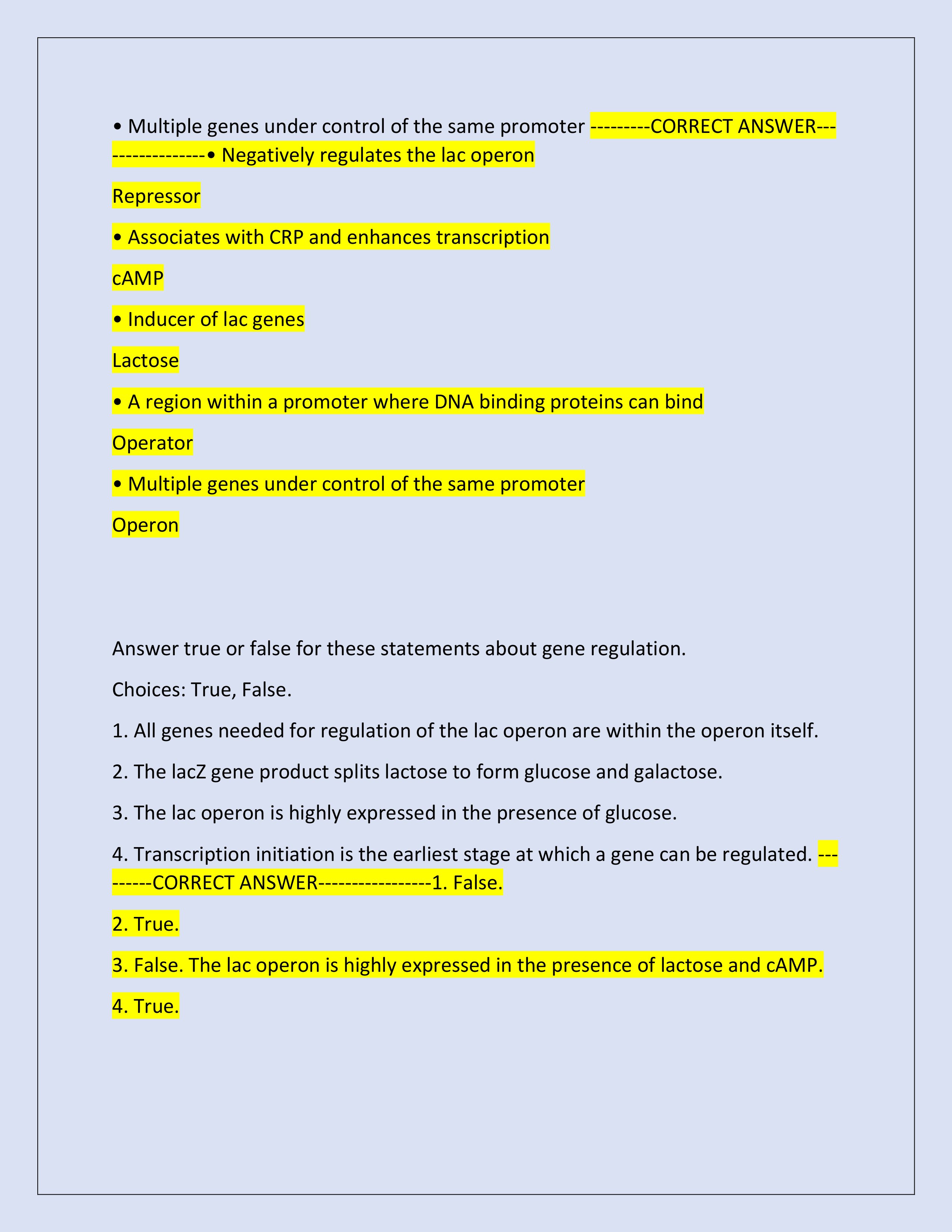 Preview page 7 of MCB 150 Final Exam 2025 | Molecular and Cellular Biology | Questions and Correct Answers | Verified Answers | Just Relea