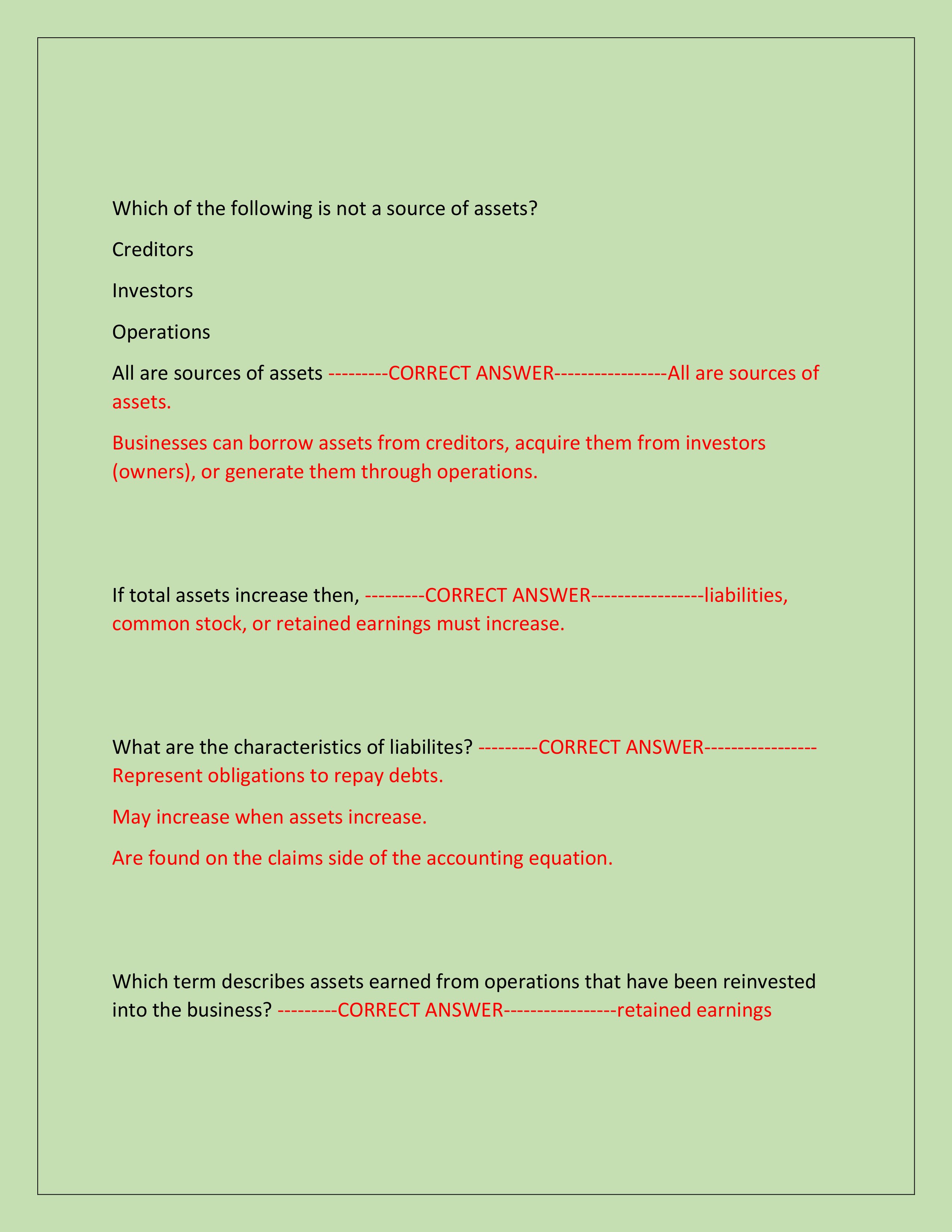 Preview page 2 of MBA 601 EXAM 1 and 2 (Latest Versions 2025)| Featuring Topics such as Managerial Economics, Organizational Behavior, Mar