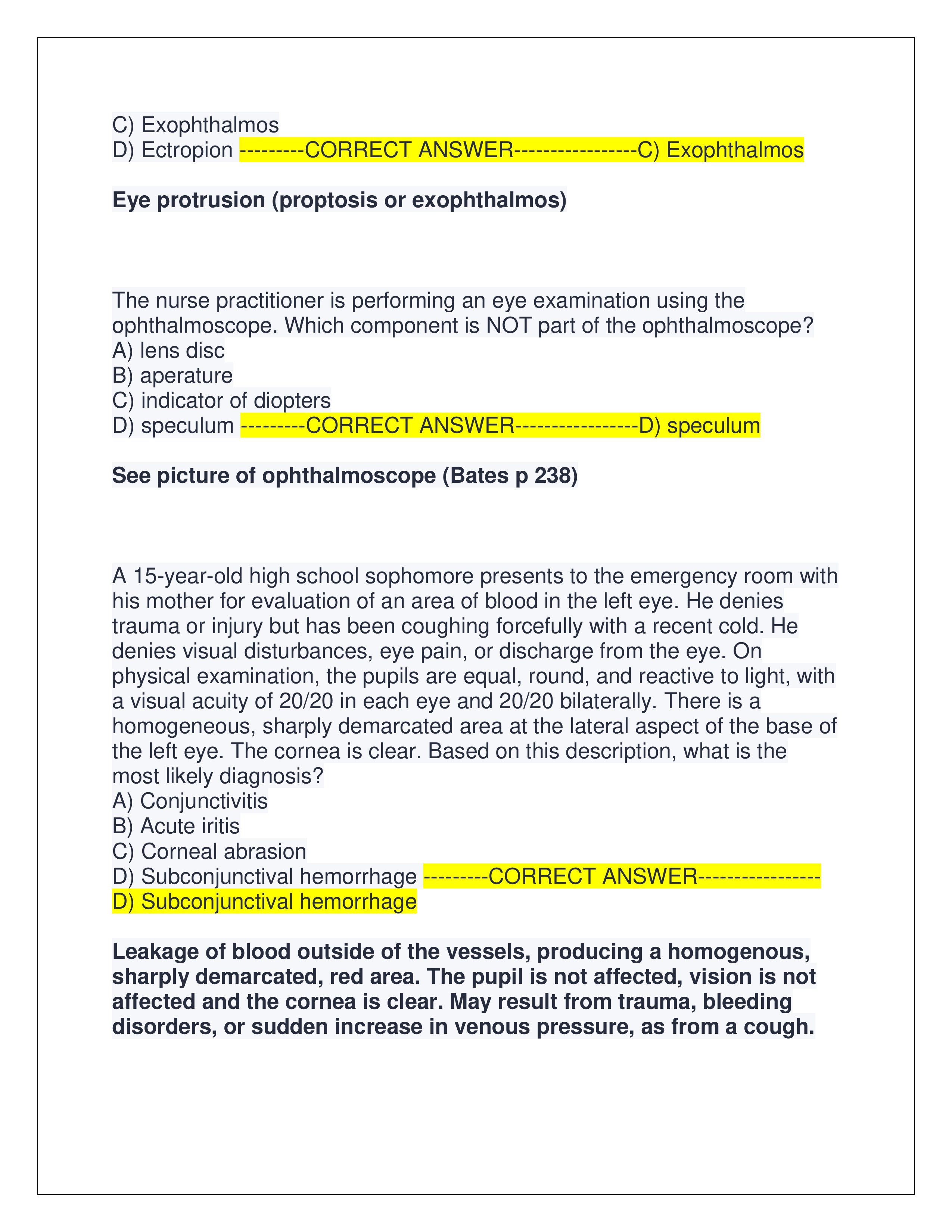 Preview page 2 of 2025 ADVANCED HEALTH ASSESSMENT FINAL EXAM | COMPLETE QUESTIONS AND CORRECT ANSWERS WITH EXPLANATIONS | GRADED A+ | VERI