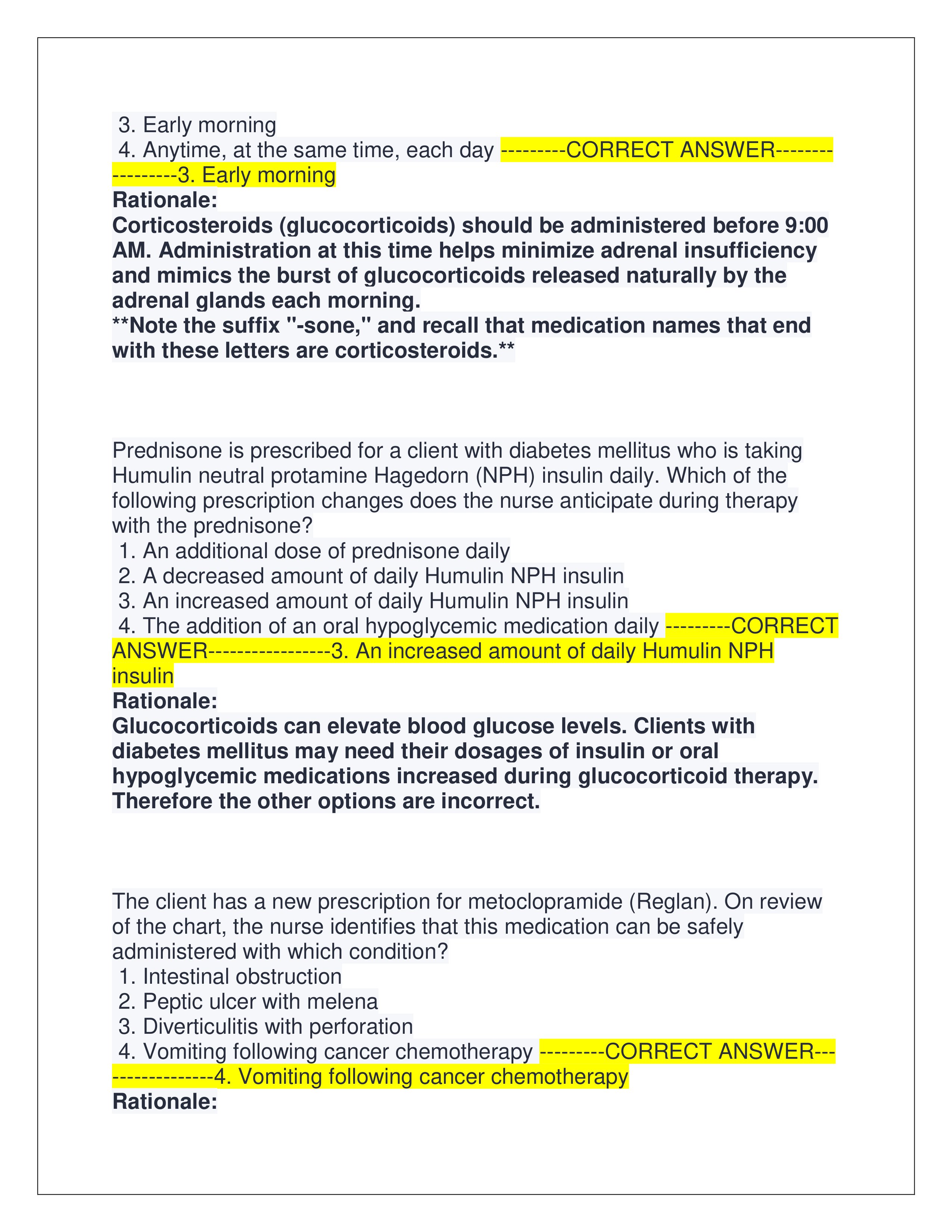 Preview page 5 of HESI PHARMACOLOGY EXAM 2025 | 2 DIFFERENT EXAMS | ALL QUESTIONS AND CORRECT ANSWERS WITH RATIONALES | GRADED A+ | LATEST
