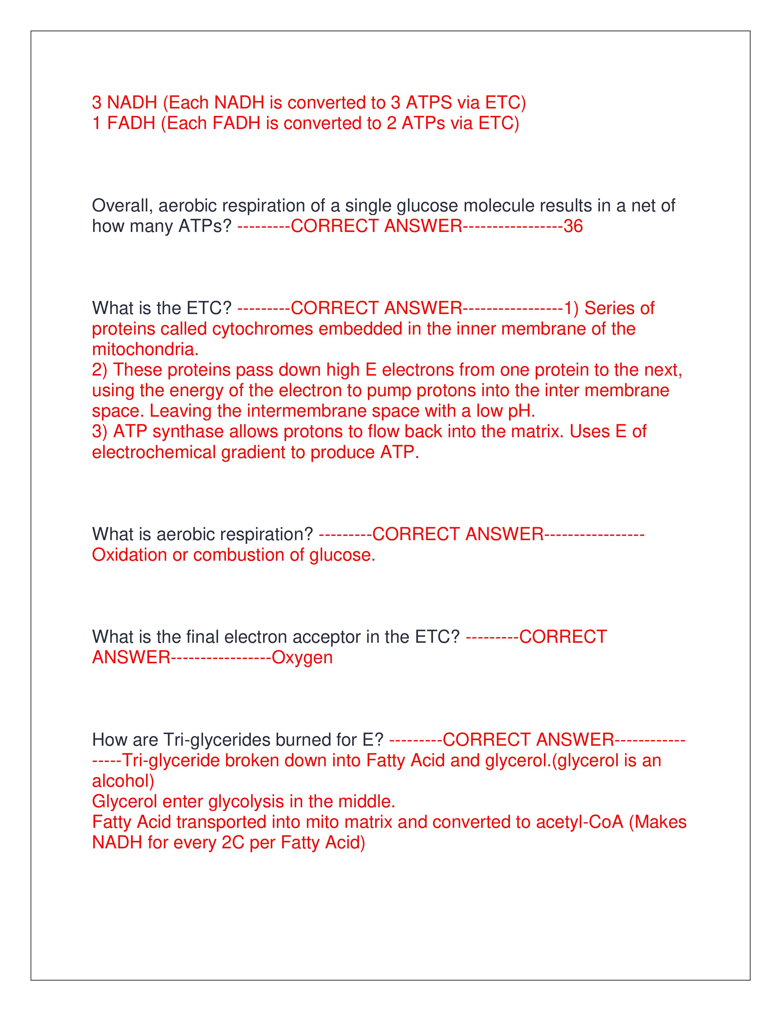 Preview page 2 of MCAT BIOLOGY EXAM (ACTUAL EXAM 2025) | ALL QUESTIONS AND CORRECT ANSWERS | ALREADY GRADED A+ | LATEST EXAM | VERIFIED AN